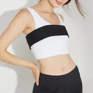 가슴처짐방지 가슴고정밴드 후크조절형 처짐방지 스포츠브라 윗밴드