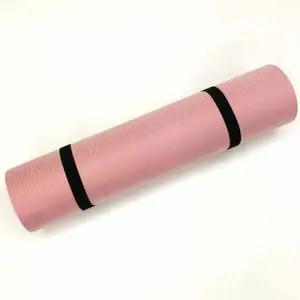 두꺼운 요가매트 쿠션 NBR 매트 운동 10mm핑크 논슬립