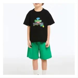 [갤러리아] 베네통키즈(26S)그래픽 티셔츠,5부팬츠   QATS21631/ QAPT06631BK