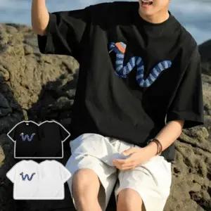 남자 반팔티 빈티지 박스티 여름 캐주얼티