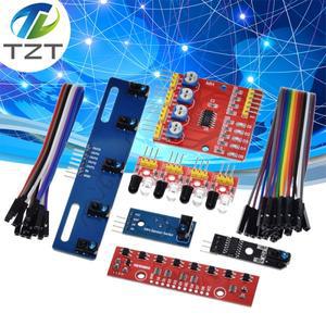 호환상품 IR 광전 스위치 배리어 라인 트랙 모듈 적외선 장애물 회피 센서 아두이노 DIY용 1 4 5 8 채널 TC