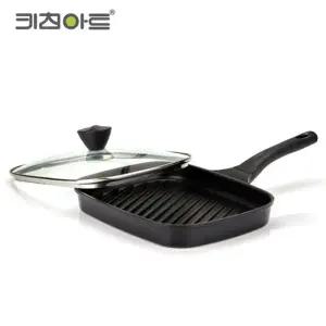 인덕션겸용 사각 그릴팬 스테이크 생선구이후라이팬