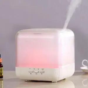 가정용가습기 지능형 대용량 LED 큐브가습기 무소음가습기 환절기