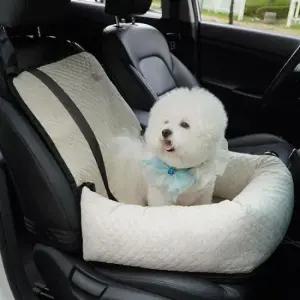 강아지시트 강아지 애완견 소형견 소파형 카시트 베이지