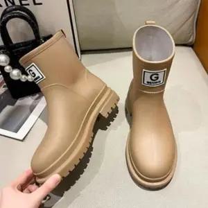 미들레인부츠 미들레인 데일리 장마철 레인부츠 장화 미끄럼방지