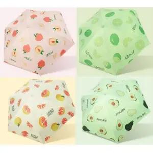 과일 포인트 미니 우산 암막 양산 겸용 접이식 우산_24567091