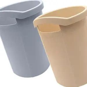 심플한 오픈 원통형 휴지통 우산꽂이 미니 1P 다용도_24566926