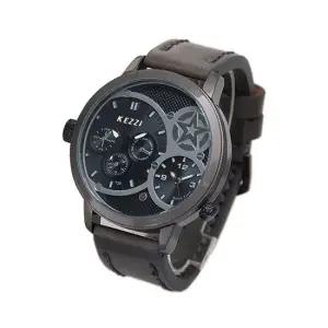 OU-0184A P)_그레이 손목시계 가죽시계 가죽밴드 패션시계