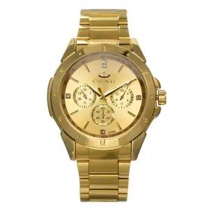 CH-019B_골드 손목시계 메탈밴드 패션시계 방수