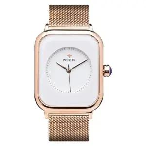 WW-8873_화이트 손목시계 메탈밴드 패션시계 방수