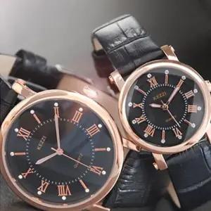 MO-8064B PO-1008) P)_빅블랙 손목시계 가죽시계 가죽밴드 패션시계