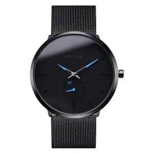 PO-0124D_블루 손목시계 메탈밴드 패션시계 방수