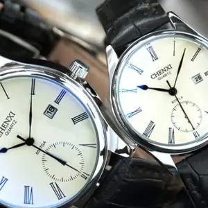 MO-8007A 6007) P)_미니화이트 손목시계 가죽시계 가죽밴드 패션시계