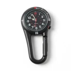 아웃도어 카라비너 야광 스포츠 시계 블랙 등산용시계 아웃도어시계 산악용