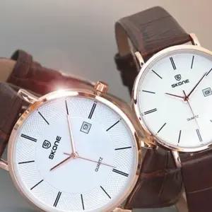SK-9307 PO-1005) P)_미니브라운 손목시계 가죽시계 가죽밴드 패션시계