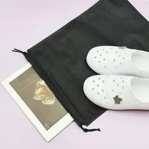 부직포 블랙 가방 ZF 대 부직포주머니 부직포파우치 이너백 더스트백 복주머니