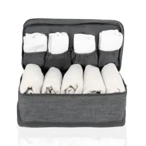 여행용 그레이 속옷 파우치 대용량 양말 ZF 속옷파우치 여행속옷파우치 단거리여행파우치