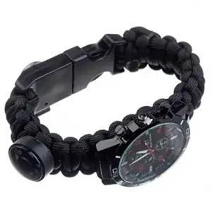 키트 서바이벌 생존팔찌 서바이벌 군인 시계 블랙 생존키트 서바이벌