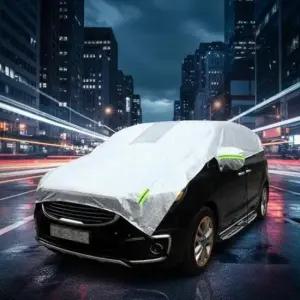 카커버 트랙스크로스오버 자동차 하프커버 실버 차량용 덮개 차 앞유리 바디 눈 성애 햇빛