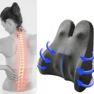 의자등받이 의자 허리받침 사무실 등받이 메모리폼 허리 쿠션 차