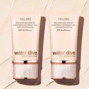워터 다이브 톤업 선크림 60g 2개