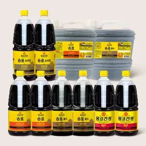 몽고식품 간장 4종 모음 골라담기