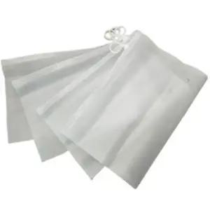 세면보관팩 반투명 화이트 링 지퍼백 25cmx17cm