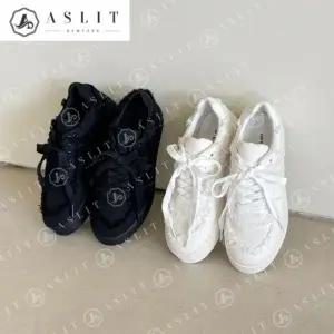 [애슬릿] 여성 스니커즈 코튼 캐주얼 운동화 단화 데일리