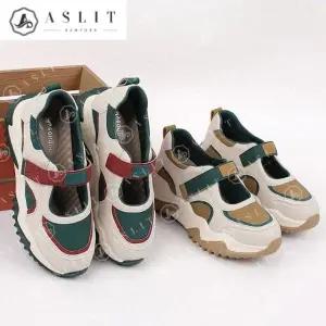 [애슬릿] 키높이 스니커즈 메리제인 밴딩 통굽 운동화 6cm