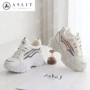 [애슬릿] 키높이 스니커즈 메쉬 라인 플랫폼 운동화 7cm