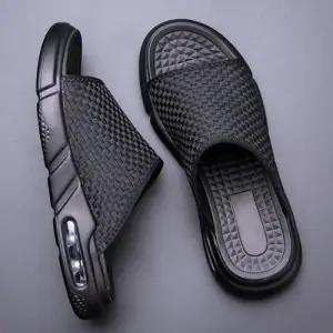 남성 에어 쿠션 슬리퍼 편한 두꺼운 여름 슬리퍼