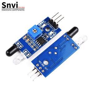 Arduino Diy 스마트 자동차 로봇 반사 광전 3PIN 용 IR 적외선 장애물 회피 센서 모듈