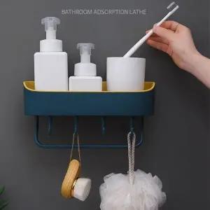 다용도 무타공 욕실 선반 접착식 흡착식 욕실 선반 욕실수납선반 벽걸이