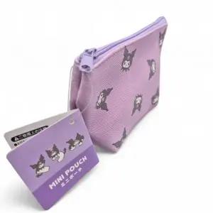 ( )캐릭터 미니 파우치 지퍼형 소품 정리 화장품 수납 휴대용 귀여운