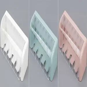 5구 칫솔걸이 깔끔한칫솔걸이 양치컵칫솔케이스 욕실수납