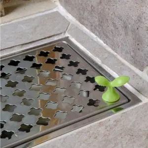 ( )다용도 배수구 손잡이 심플 새싹 배수구 싱크대 욕실 용품