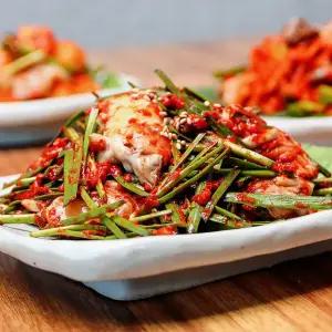 싱싱한 굴과 향긋한 부추가 만난 굴부추김치 1kg