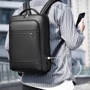 노트북 비즈니스 백팩 고급스러운 디자인 내구성이 뛰어난 소재 넉넉한 수납공간 포켓