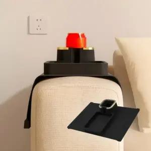 리모컨 스마트폰 수납 쇼파트레이 소파 팔걸이 컵홀더