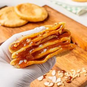 추억의 맛 아이 간식 식사대용 달콤 쫄깃 간편 조리 옛날 호떡