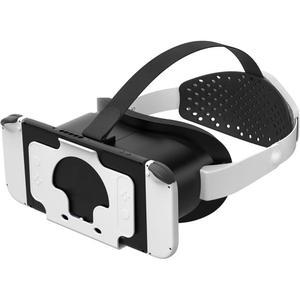 닌텐도 스위치 OLED용 엘리트 스트랩이 VR 가능한 개콜 VR용 안경 라보 스트랩 헤드셋 렌즈 3D 헤드셋 장착된 경량 조절이