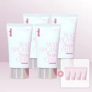 에스쁘아 워터 스플래쉬 선크림 세라마이드 60ml(SPF50+) x 4개 / IBY