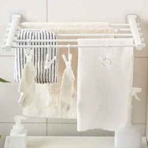 부착식 건조대 접이식 선반 빨래