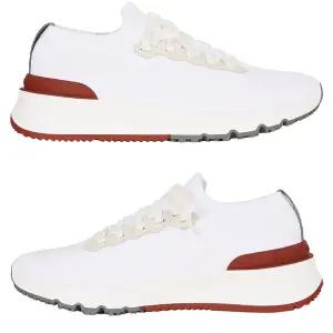 브루넬로쿠치넬리 26SS 남성 로우탑 스니커즈 화이트 MZUPMBO252 CJ987