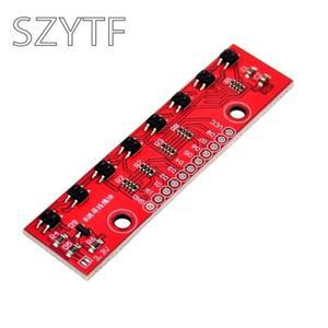 8채널 IR 추적 센서 모듈 CH 적외선 라인 트랙 감지 보드 DIY 탐지기 검출기 파인더 Arduino 스마트 자동차