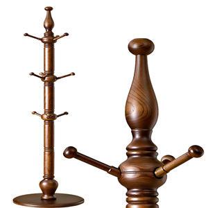 말리부 : 스탠드 원목 옷걸이 행거 엔틱 나무 가구 인테리어