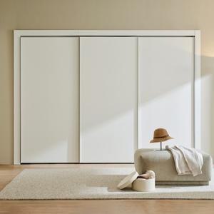 한샘 바이엘 슬라이딩 붙박이장 화이트_서랍형(17종/택1)