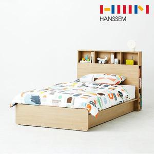 한샘 샘베딩 플레인 전면수납 침대 SS (매트별도)