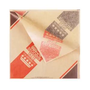 /배) 햄버거포장지 L자형 25cm 1000장-테이크아웃 일회용 버거포장지