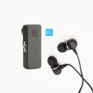 한국산 BSL 음성증폭기 (이어폰형 노인용 보청기/잡음을 줄인 신제품/간단한사용법/노인 이어폰 보청기))